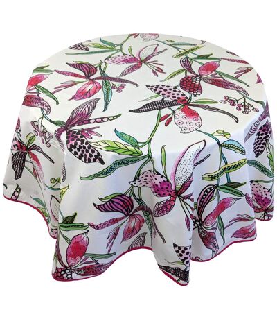 Nappe coton enduite PARADIS Rond
