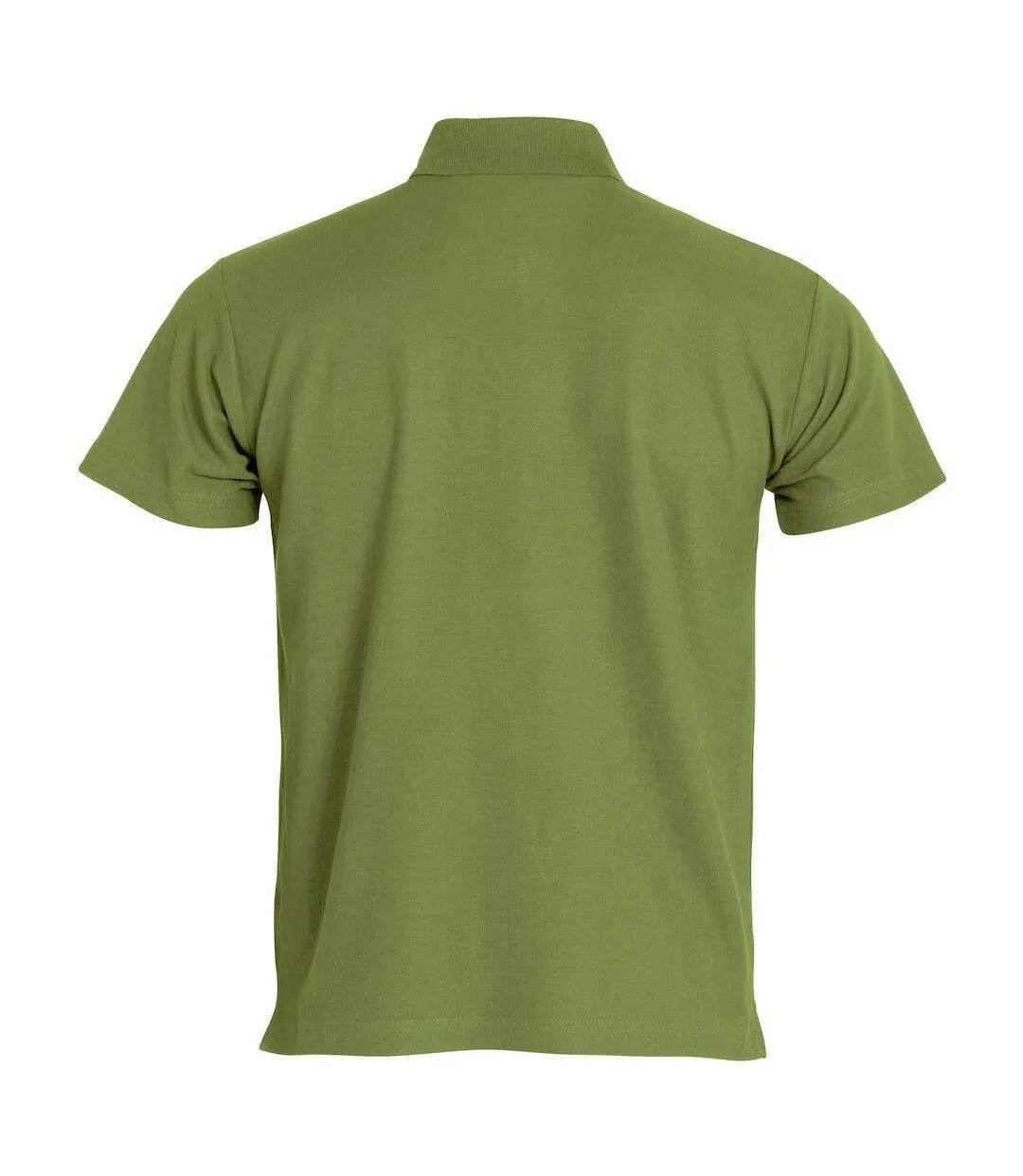 Polo Basic Homme Vert Kaki Clique-2