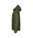 Mens Idaho Padded Jacket Fog Green Clique-3