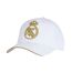 Casquette De Baseball Homme Blanc Real Madrid CF-1
