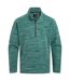 Mens Esk Ii Half Zip Fleece Top Mosaic Green Craghoppers-2