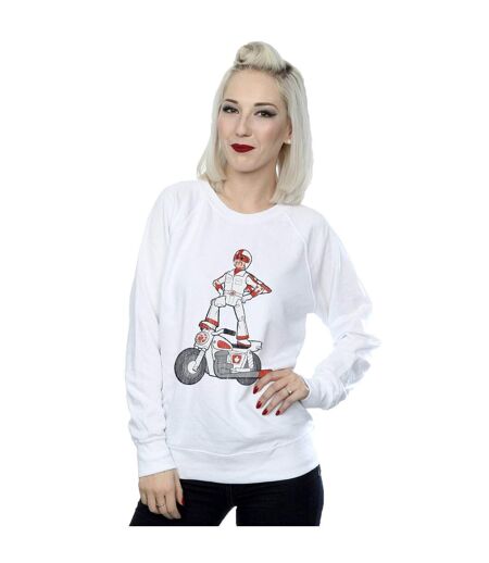 Disney Sweatshirt Femme/Femme Toy Story 4 Duke Caboom Pose (Blanc) - UTBI42111