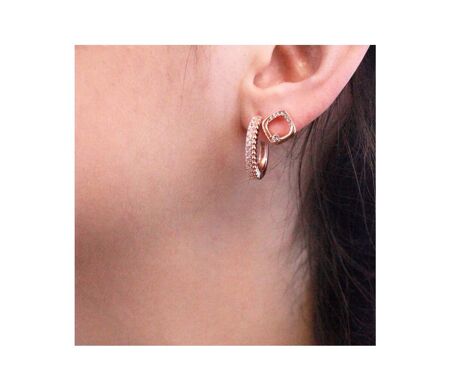 Boucles d'oreilles Adelise - Cristal d'Autriche