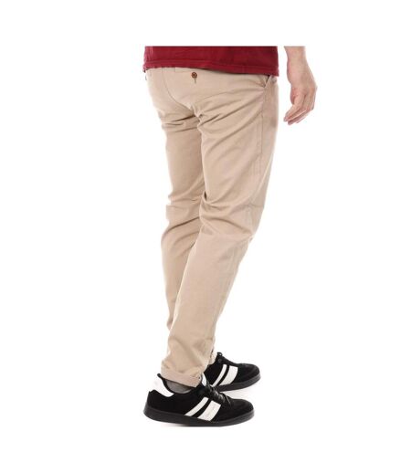 Pantalon toile beige homme rms26 5692