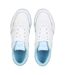 Baskets Femme Blanc Bleu Poudré Slazenger-4