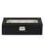 Boîte à Bijoux Déco 5 Montres 29cm Noir-2