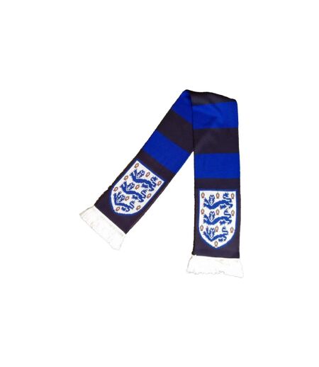 England FA Bar Scarf (Navy/Royal Blue) (One Size)