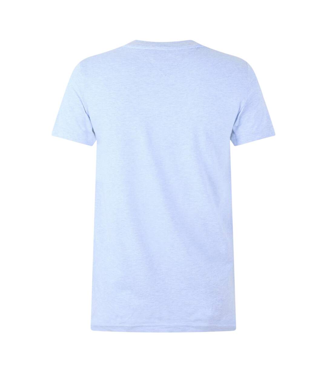 T-shirt Motif/style Logo Sur Poitrine Femme Bleu Chiné Tommy Hilfiger-2