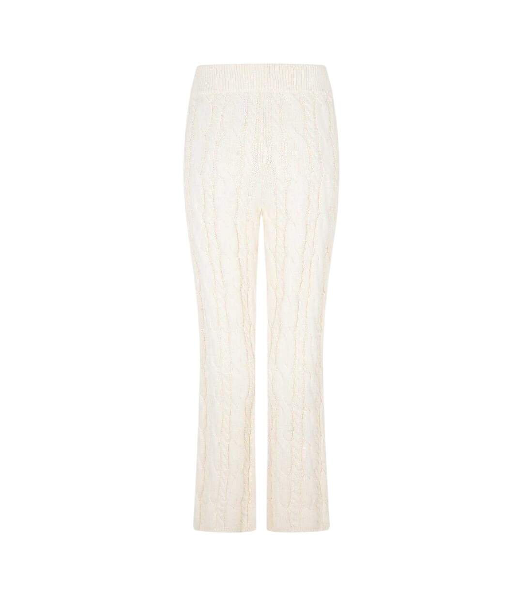 Pantalon Femme Crème 4th & Reckless-3