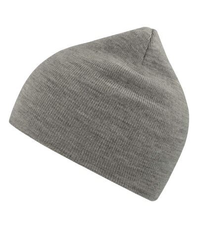 Unisex Adult Holly Baseball Cap Light Grey Melange Atlantis