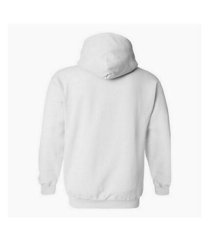 Gildan Heavy Blend Adult Unisex Hooded Sweatshirt/Hoodie (White) - UTBC468