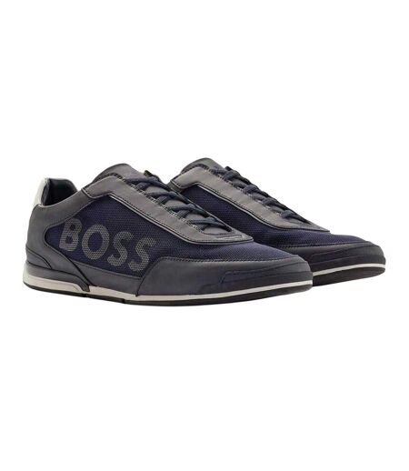 Baskets Saturn Homme Bleu Foncé Boss