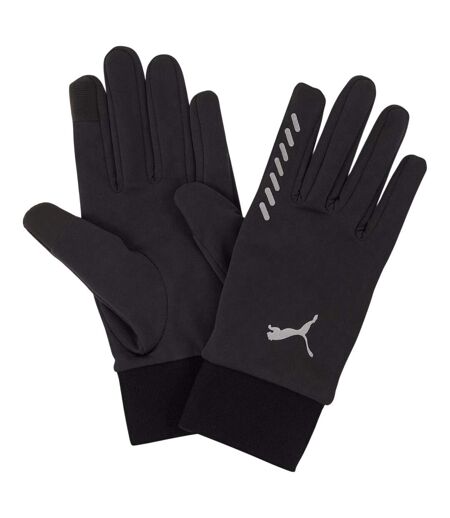 Gants D'hiver Course À Pied Motif/style Logo Noir Puma