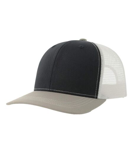 Casquette De Baseball Sonic-s Bleu Marine Gris Chiné Blanc Atlantis Headwear