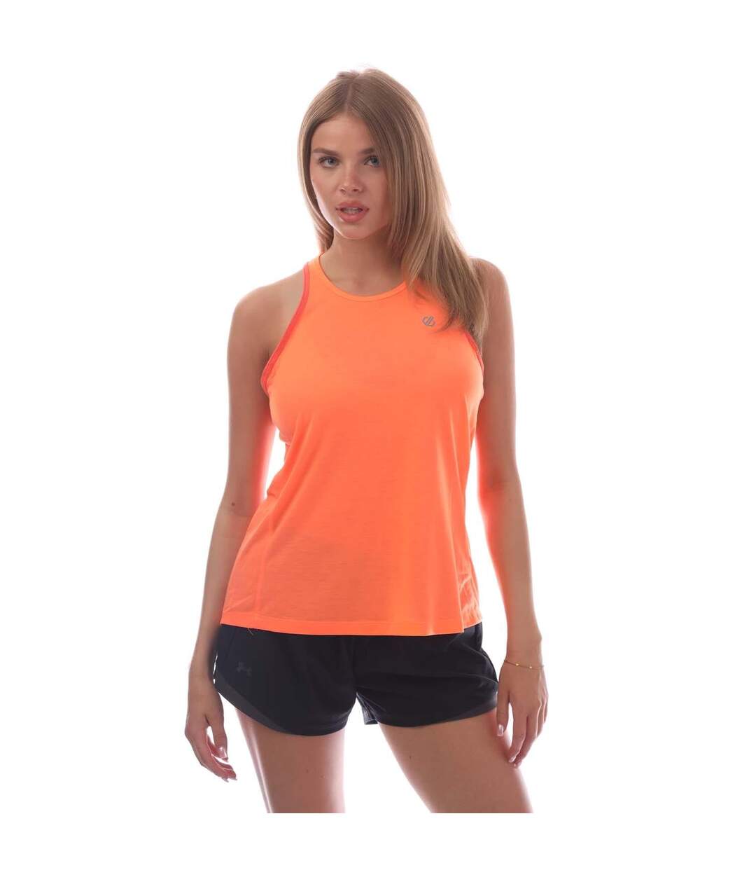 Débardeur Entraînement Gravitate Femme Orange Dare 2B-2