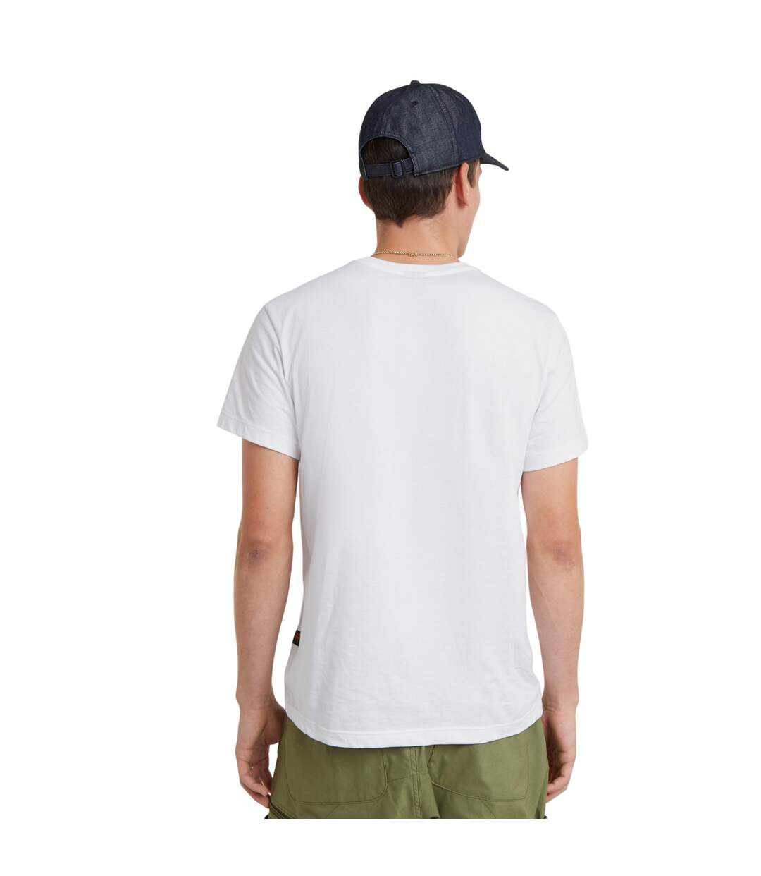 Mens Palm Tree Regular T-shirt White G-Star-2