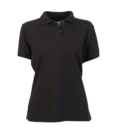 Polo Elegant Femme Noir Absolute Apparel