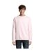 SOLS Unisex Adult Space Organic Raglan Sweatshirt (Pale Pink)