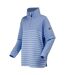 Sweat bayletta femme bleu hortensia / blanc Regatta