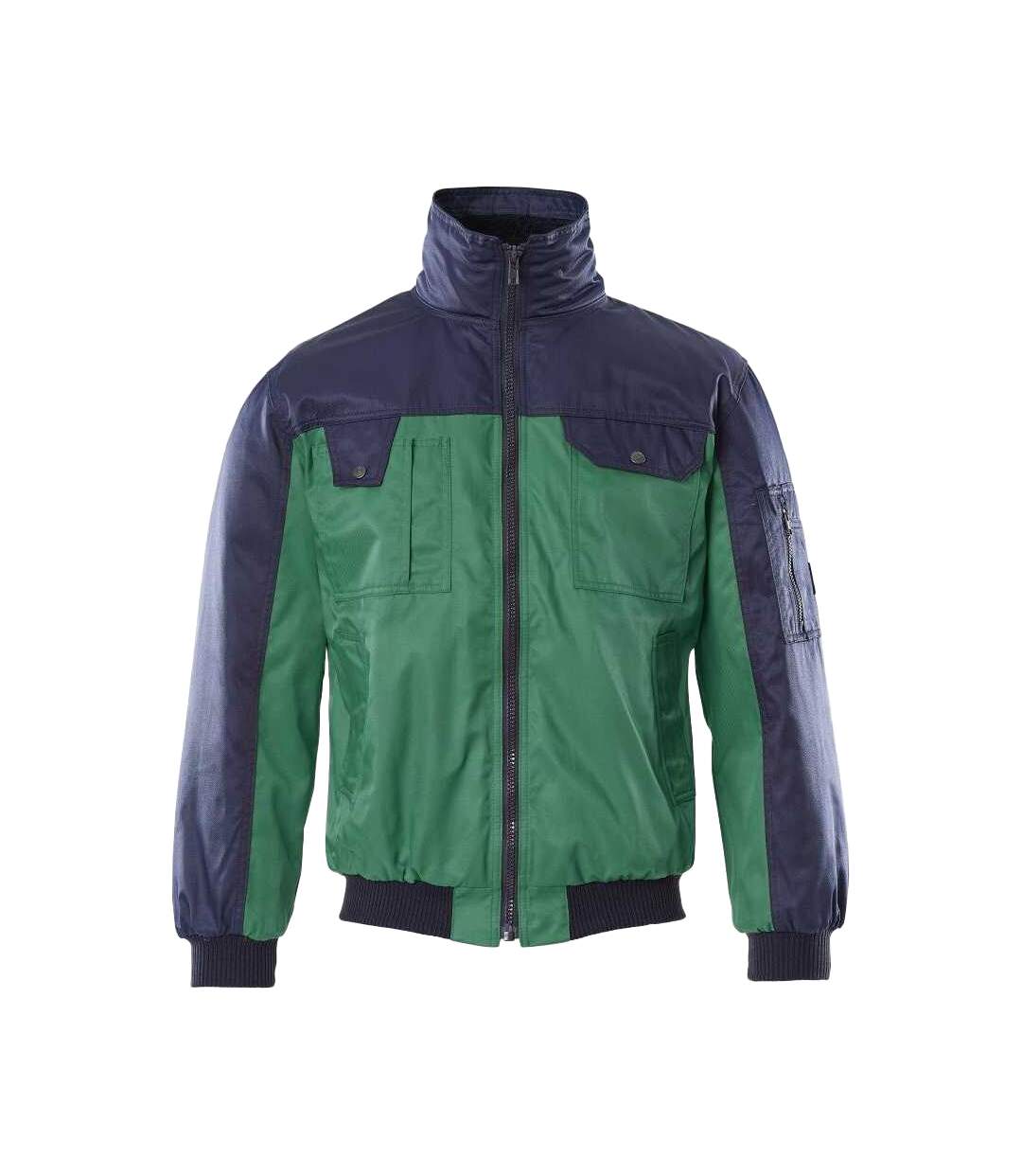 Blouson Pilote Bolzano Homme Vert Bleu Marine Mascot-1