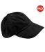 Lot de 2  casquettes de baseball adulte noir Beechfield