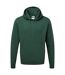 Sweat À Capuche Authentic Homme Vert Foncé Russell-1