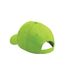 Childrens/kids original 5 panel cap lime Beechfield-2