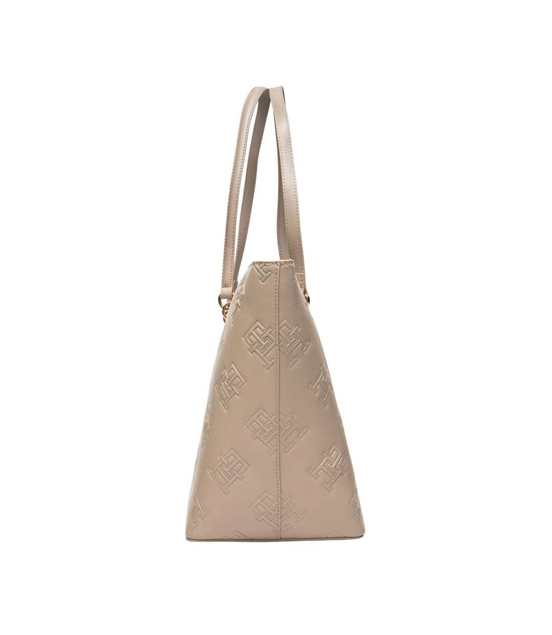 Sac À Main Motif/style En Relief Taille Unique Beige Tommy Hilfiger-3