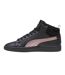 Womens/ladies Smash Trainers  Black Puma-2