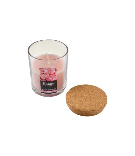 Bougie Verrine Parfumée Essentiel 8cm Rose