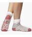 2 Pack Ladies Bed Socks Soft Cosy Warm Fluffy Winter Lounge Socks-3