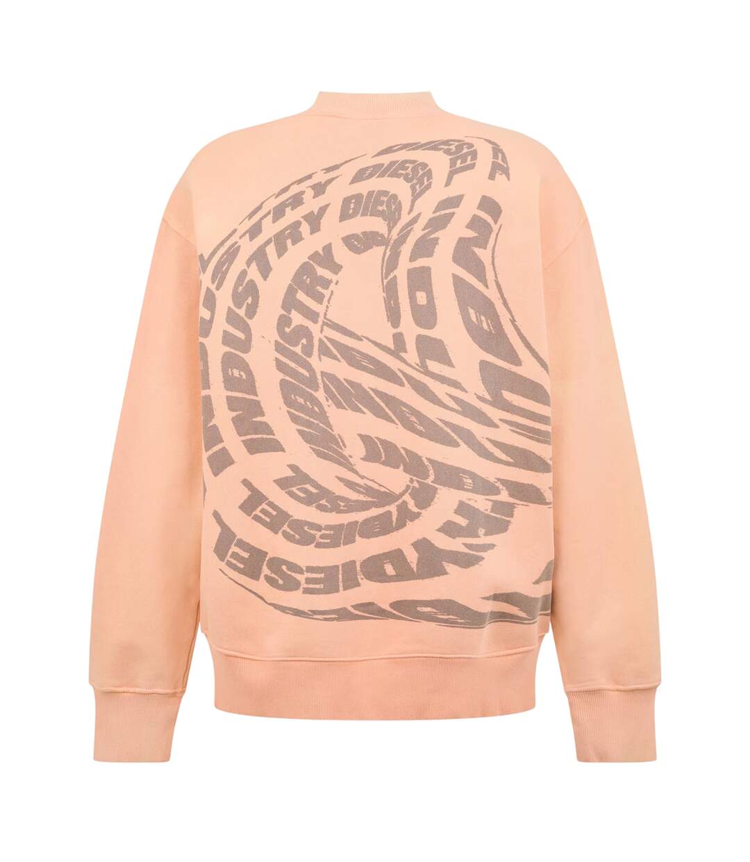 Sweat Motif/style Imprimé Graphique Homme Beige Diesel-2