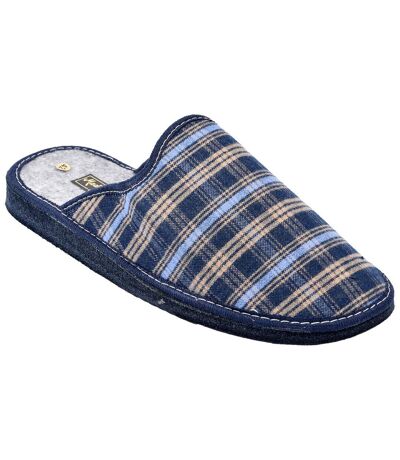 Pantoufle HOMME Mule JACQUARD PULIDINES MARINE