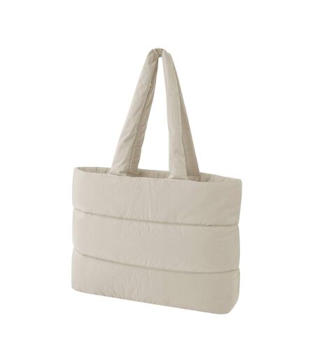 Tote Bag Motif/style Matelassé Taille Unique Pierre Naturelle Bagbase