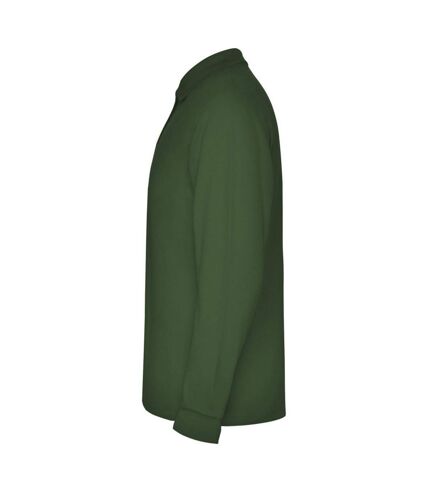 Roly Mens Estrella Long-Sleeved Polo Shirt (Bottle Green) - UTPF4296
