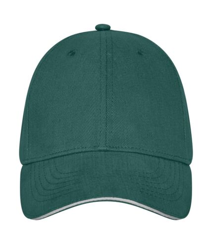 Elevate Unisex Adult Darton Sandwich 6 Panel Cap (Forest Green) - UTPF3538