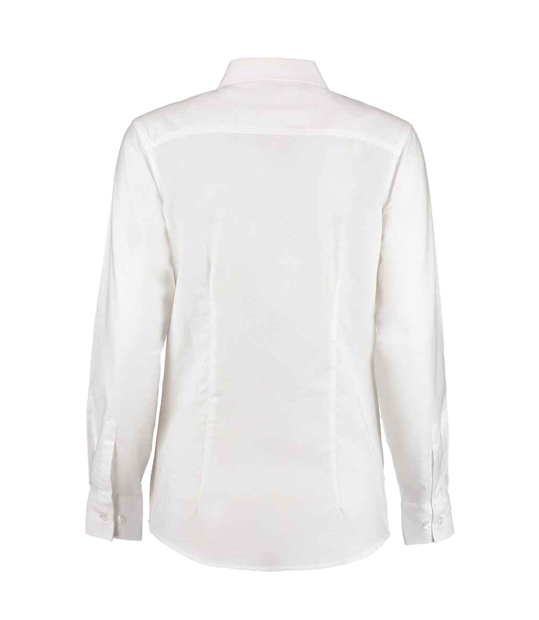 Chemisier Manches Longues Femme Blanc Kustom Kit-3