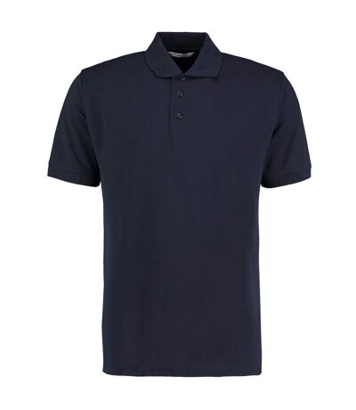 Polo À Manches Courtes Homme Bleu Marine Kustom Kit