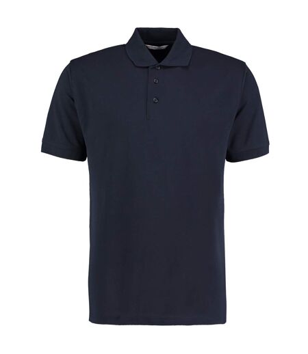 Polo À Manches Courtes Homme Bleu Marine Kustom Kit