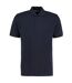 Polo À Manches Courtes Homme Bleu Marine Kustom Kit-1