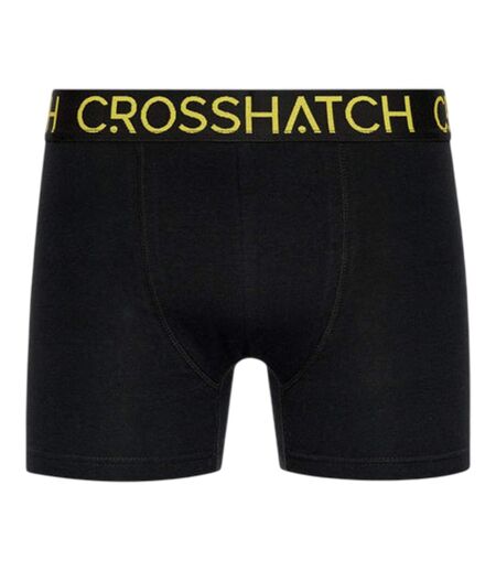 Pack Of 12  Mens Highlighter Cotton Blend Boxer Shorts  Multicoloured Crosshatch