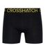 Pack Of 12  Mens Highlighter Cotton Blend Boxer Shorts  Multicoloured Crosshatch-4