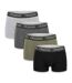 KAPPA Boxers Homme Pack de 4 (Lot) - Coton, Coffret Cadeau-1