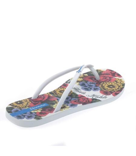 Womens/ladies frida flip flops white Ipanema