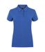 Henbury Womens/Ladies Micro-Fine Short Sleeve Polo Shirt (Royal)