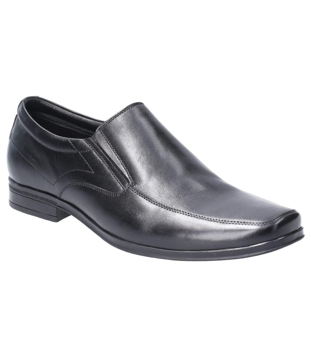 Chaussures en cuir billy homme noir Hush Puppies-1