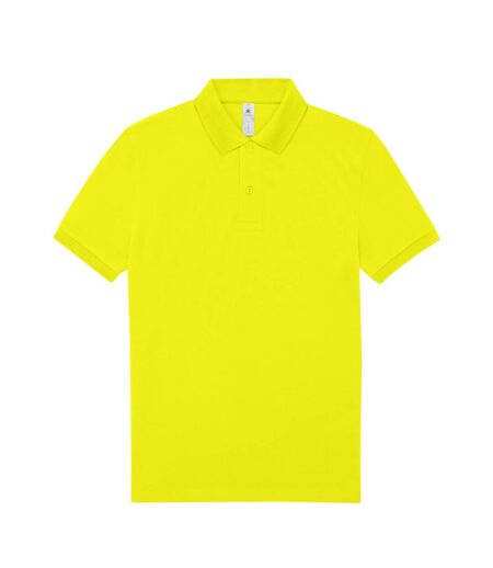 Polo My Homme Jaune Fluo Pixel B&C