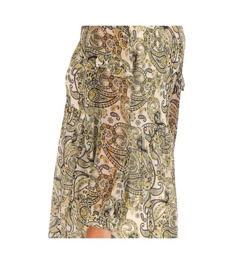 Robe Jaune Paisley Femme Les Tropéziennes Liche - L