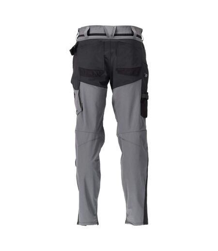 Pantalon De Travail Customised Homme Gris Pierre Noir Mascot