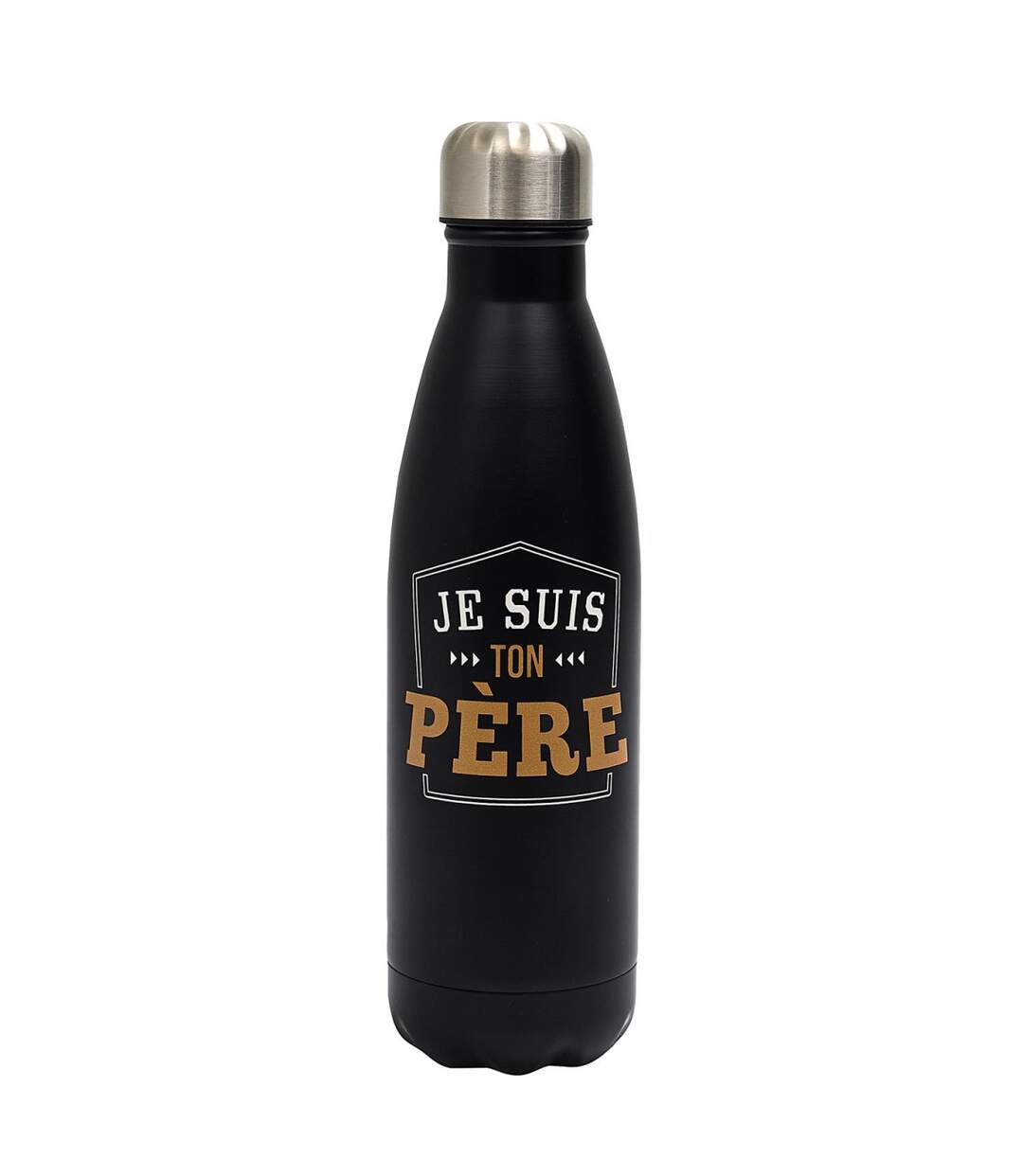 Bouteille Isotherme en Inox Je Suis Ton Père 50cl Noir-1